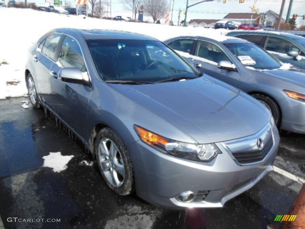 2012 TSX Sedan - Forged Silver Metallic / Ebony photo #1