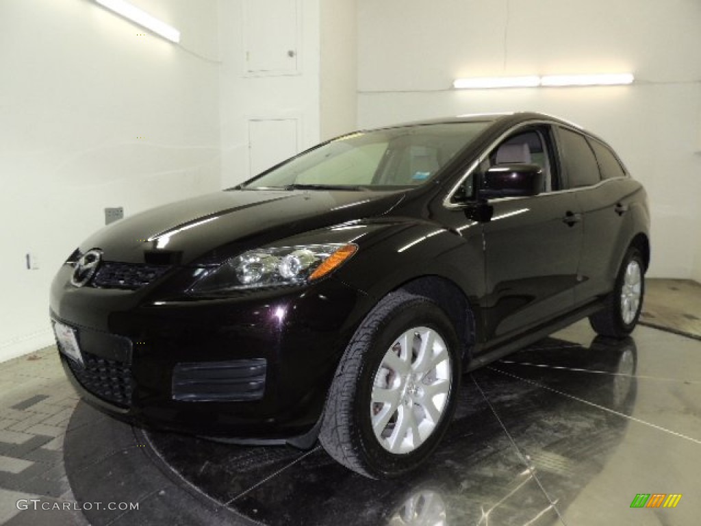 Black Cherry Mica 2007 Mazda CX-7 Grand Touring Exterior Photo #76887732