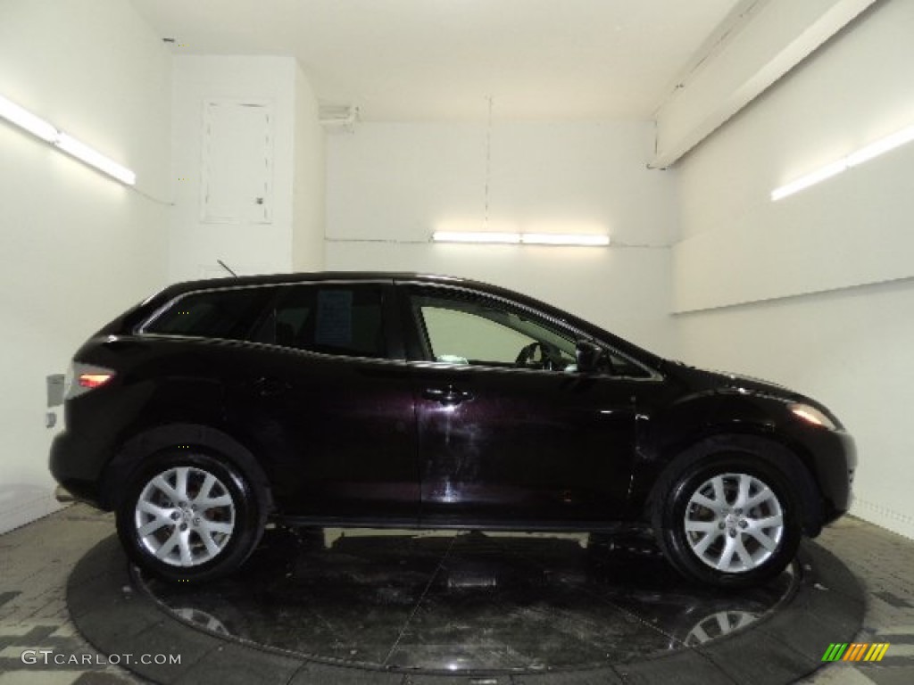Black Cherry Mica 2007 Mazda CX-7 Grand Touring Exterior Photo #76887789