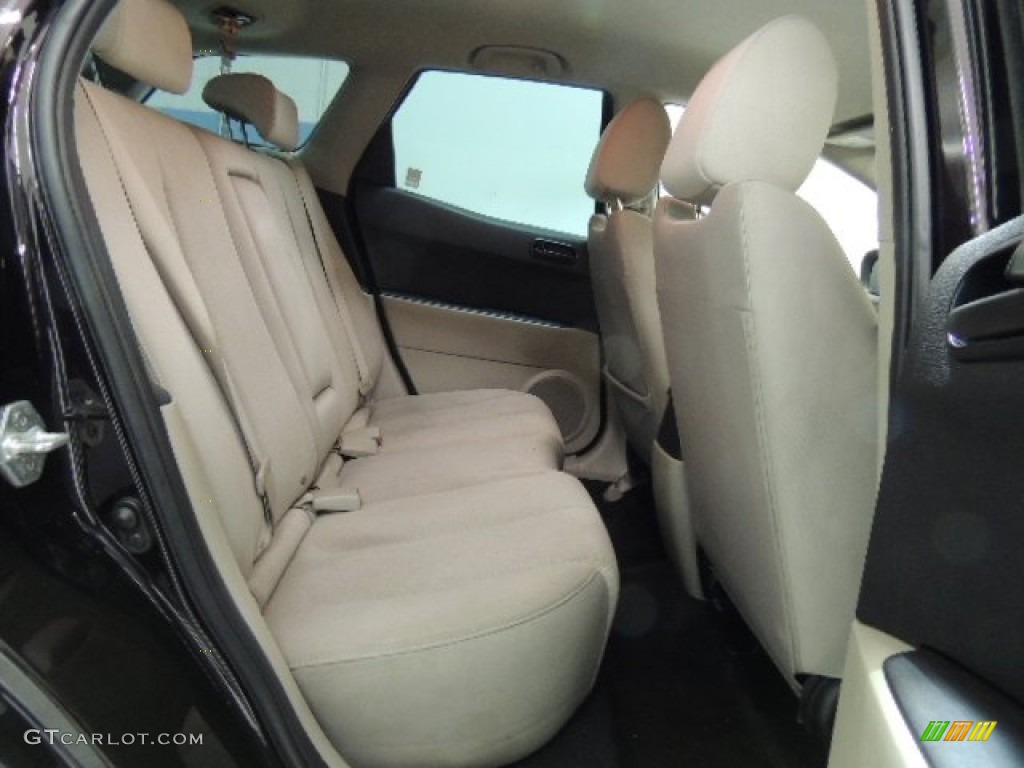 Sand Interior 2007 Mazda CX-7 Grand Touring Photo #76887915