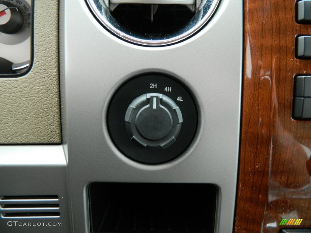 2010 F150 Lariat SuperCab 4x4 - Tuxedo Black / Tan photo #20