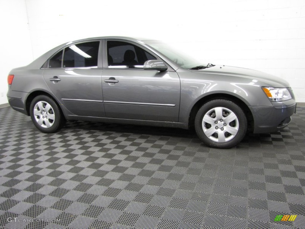 Willow Gray 2010 Hyundai Sonata GLS Exterior Photo #76888090