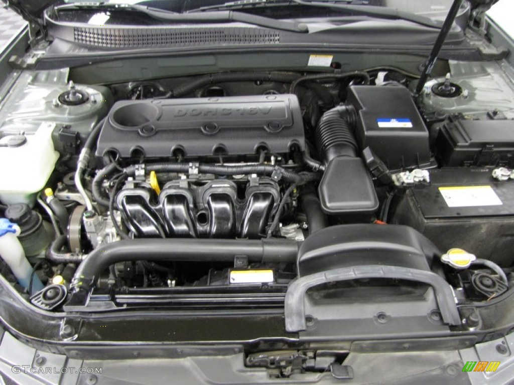 2010 Hyundai Sonata GLS 2.4 Liter DOHC 16-Valve CVVT 4 Cylinder Engine Photo #76888131