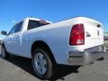 2013 Bright White Ram 1500 SLT Quad Cab  photo #2