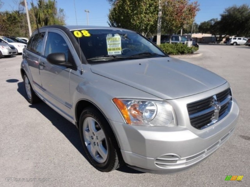 Bright Silver Metallic 2008 Dodge Caliber SXT Exterior Photo #76888406