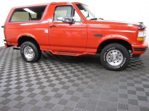 1995 Ford Bronco XLT 4x4 Data, Info and Specs