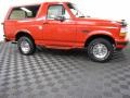 Ultra Red 1995 Ford Bronco XLT 4x4 Exterior