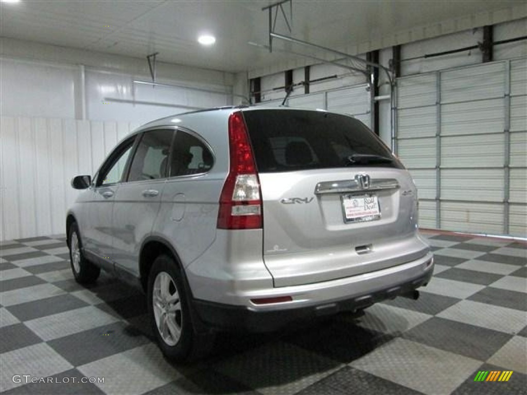 2010 CR-V EX-L AWD - Alabaster Silver Metallic / Gray photo #5