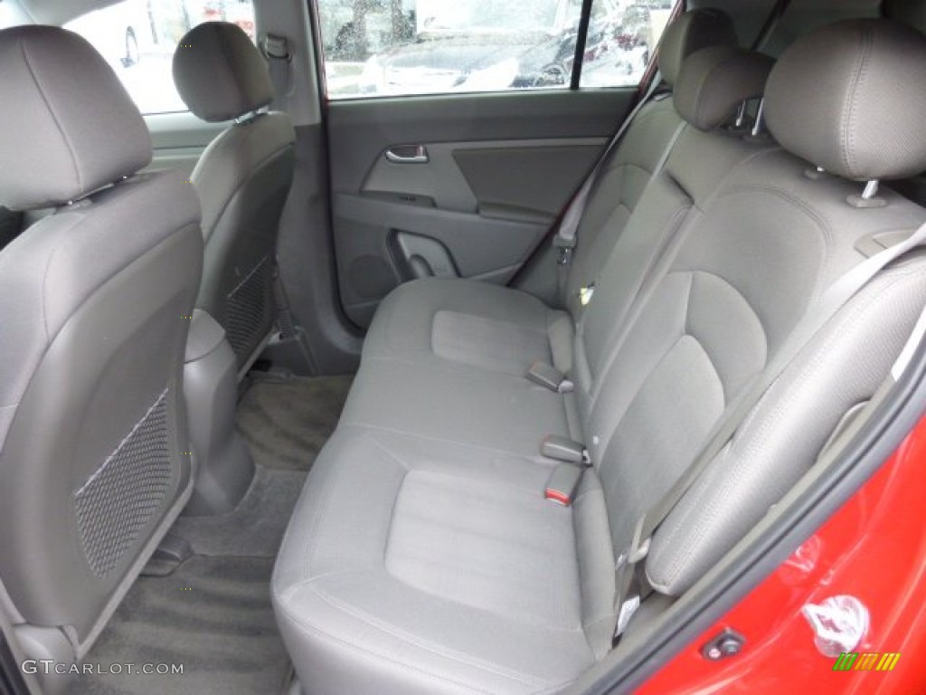 2012 Kia Sportage LX AWD Rear Seat Photo #76889116