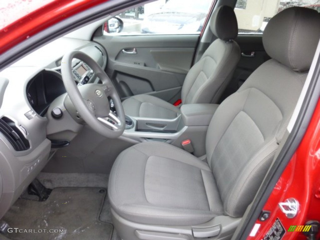 2012 Kia Sportage LX AWD Front Seat Photo #76889160