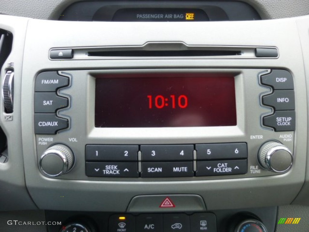 2012 Kia Sportage LX AWD Audio System Photo #76889208