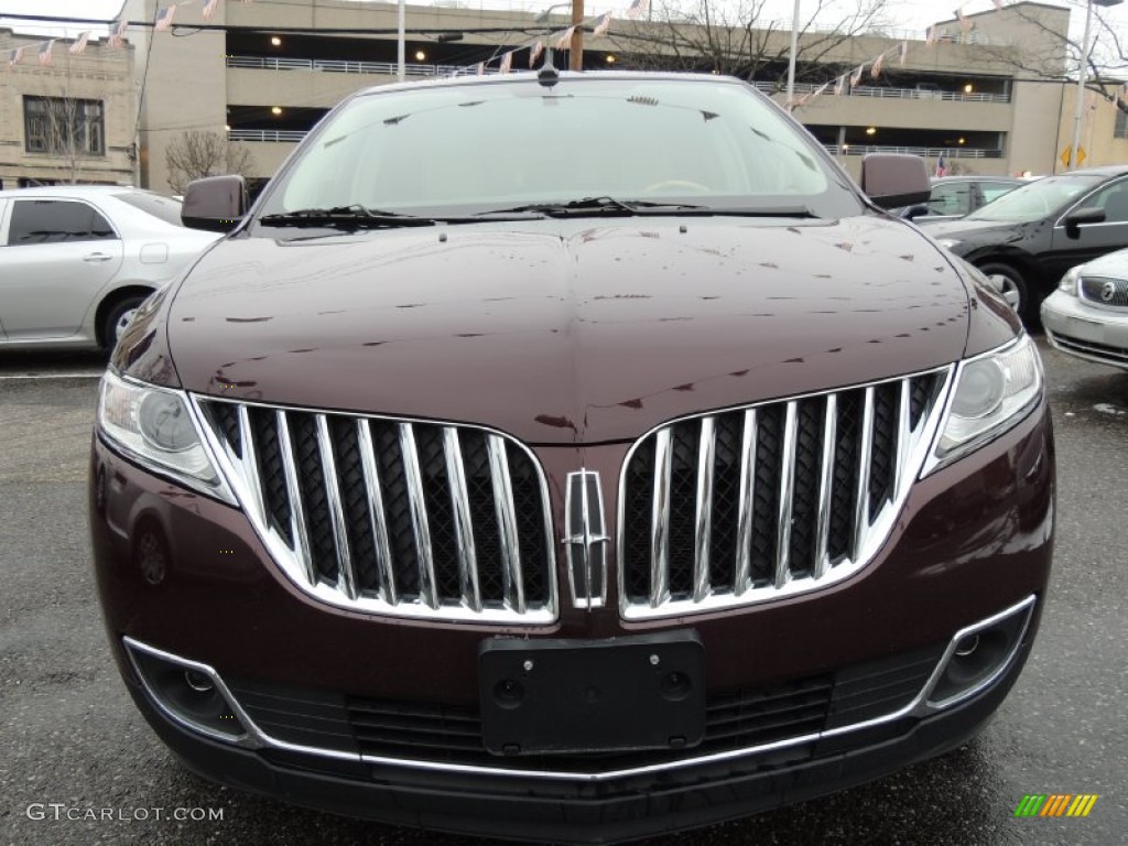 Bordeaux Reserve Red Metallic 2011 Lincoln MKX AWD Exterior Photo #76889309