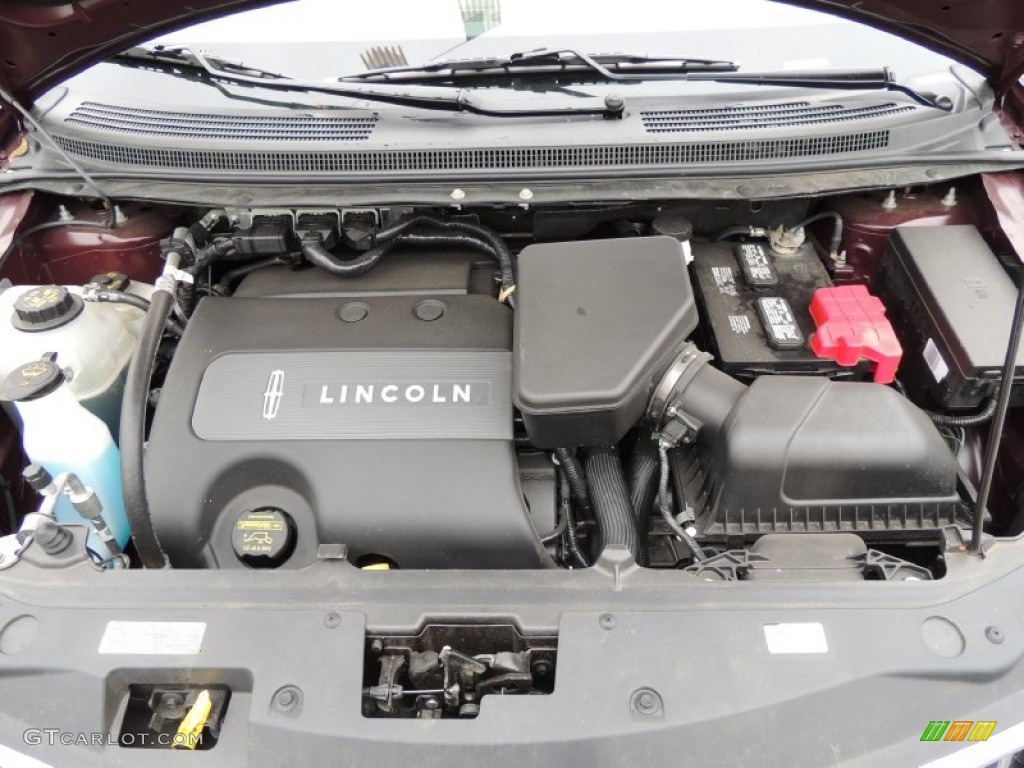 2011 Lincoln MKX AWD 3.7 Liter DOHC 24-Valve Ti-VCT V6 Engine Photo #76889791