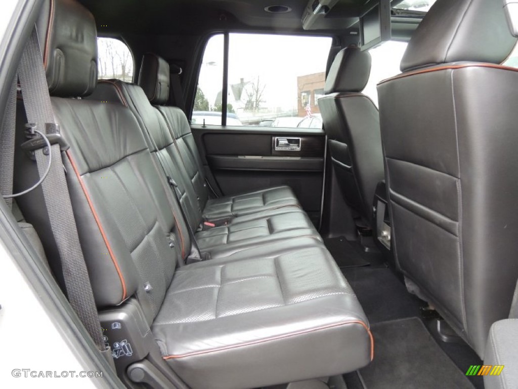 Charcoal/Caramel Interior 2007 Lincoln Navigator Ultimate 4x4 Photo #76890132