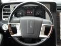 Charcoal/Caramel 2007 Lincoln Navigator Ultimate 4x4 Steering Wheel