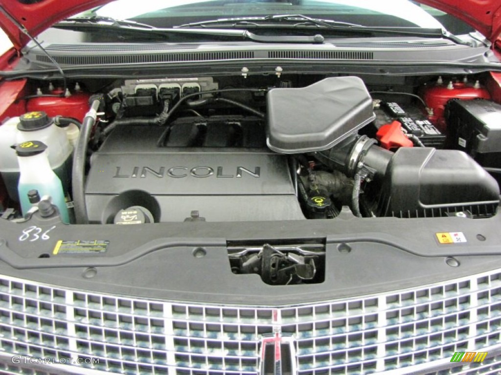 2009 Lincoln MKX Standard MKX Model 3.5 Liter DOHC 24-Valve VVT Duratec V6 Engine Photo #76890649