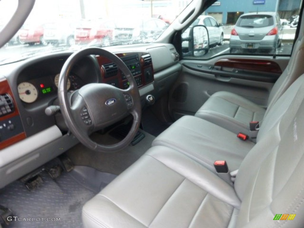 2007 Ford F250 Super Duty Lariat Crew Cab 4x4 Interior Color Photos
