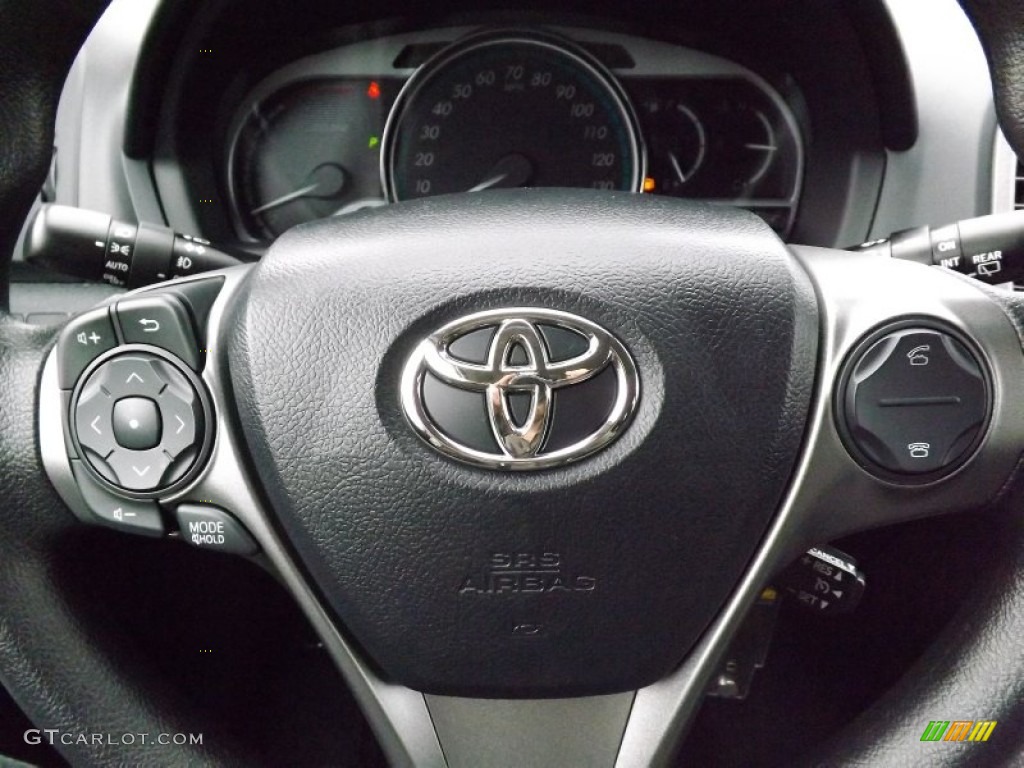 2013 Toyota Venza LE Black Steering Wheel Photo #76890684