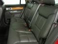 2009 Lincoln MKX Limited Charcoal Black/Light Stone Interior Rear Seat Photo
