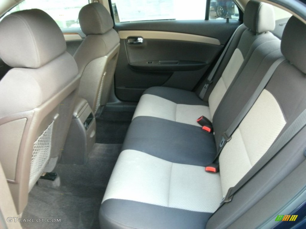 2008 Chevrolet Malibu LT Sedan Rear Seat Photo #76891132