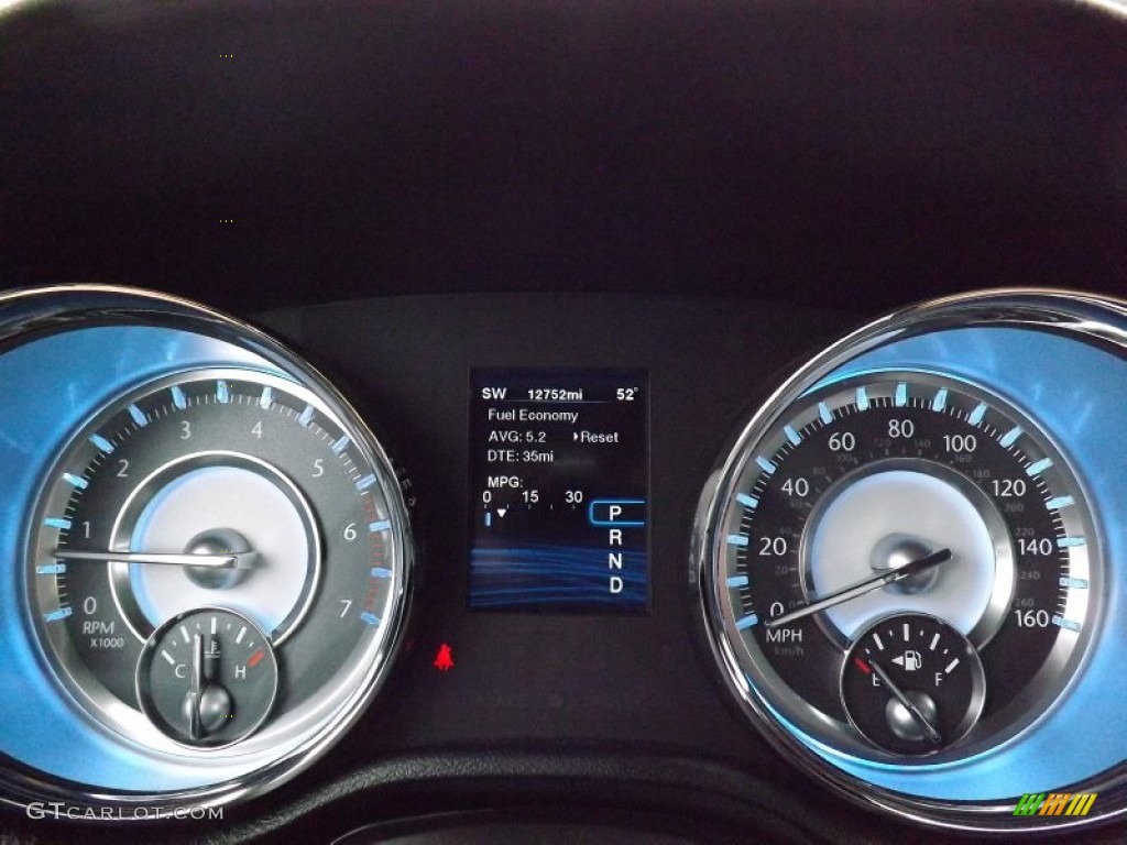 2012 Chrysler 300 C Gauges Photos