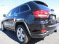 2013 Brilliant Black Crystal Pearl Jeep Grand Cherokee Overland 4x4  photo #2
