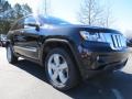 2013 Brilliant Black Crystal Pearl Jeep Grand Cherokee Overland 4x4  photo #4