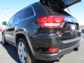 2013 Brilliant Black Crystal Pearl Jeep Grand Cherokee Overland 4x4  photo #11