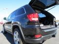 2013 Brilliant Black Crystal Pearl Jeep Grand Cherokee Overland 4x4  photo #12