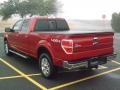 2010 Red Candy Metallic Ford F150 Lariat SuperCrew 4x4  photo #4