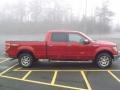 2010 Red Candy Metallic Ford F150 Lariat SuperCrew 4x4  photo #7