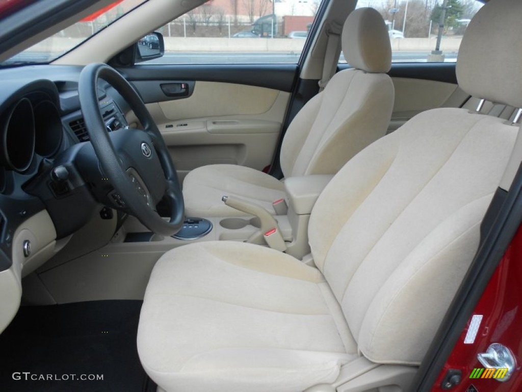 Beige Interior 2010 Kia Optima LX Photo #76892397