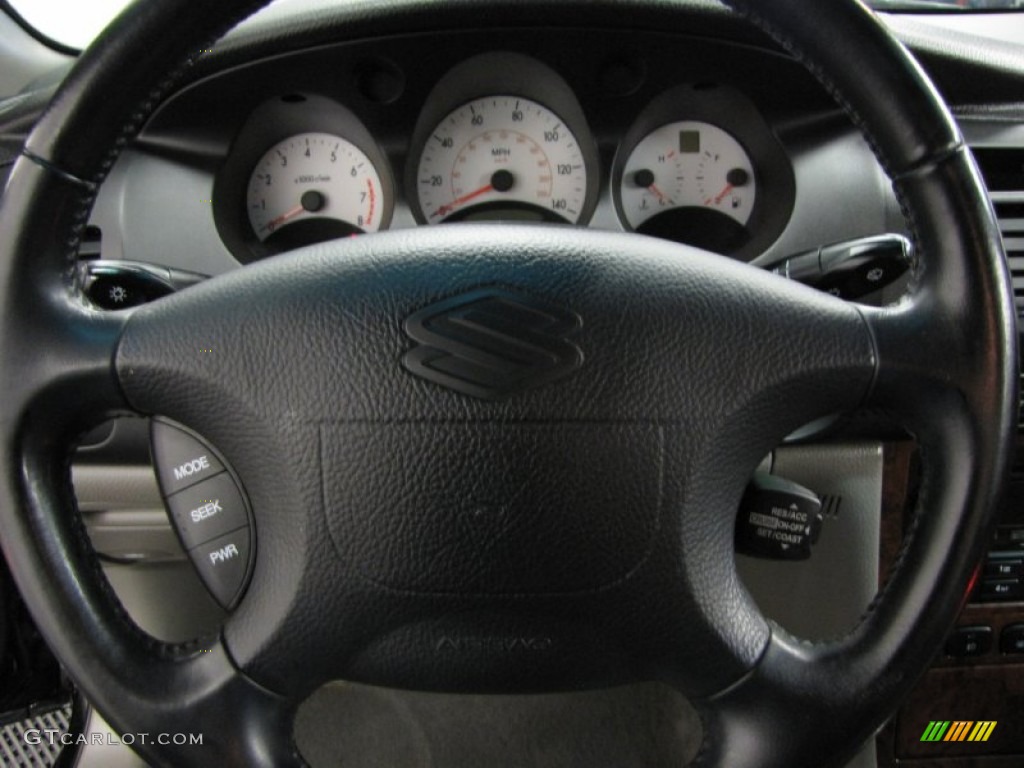 2006 Suzuki Verona Luxury Gray Steering Wheel Photo #76892400
