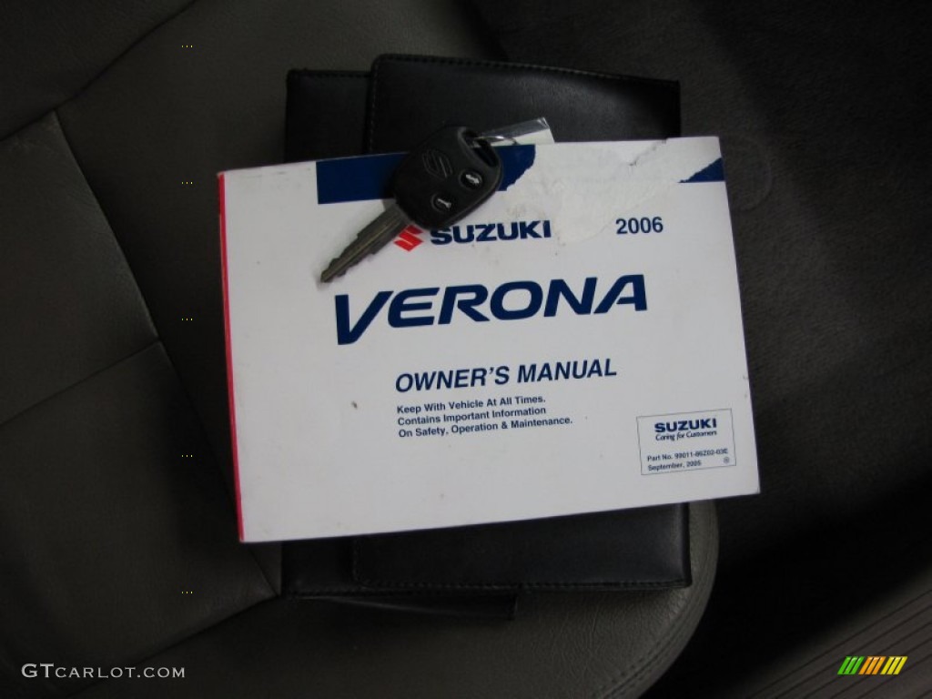2006 Suzuki Verona Luxury Books/Manuals Photo #76892733