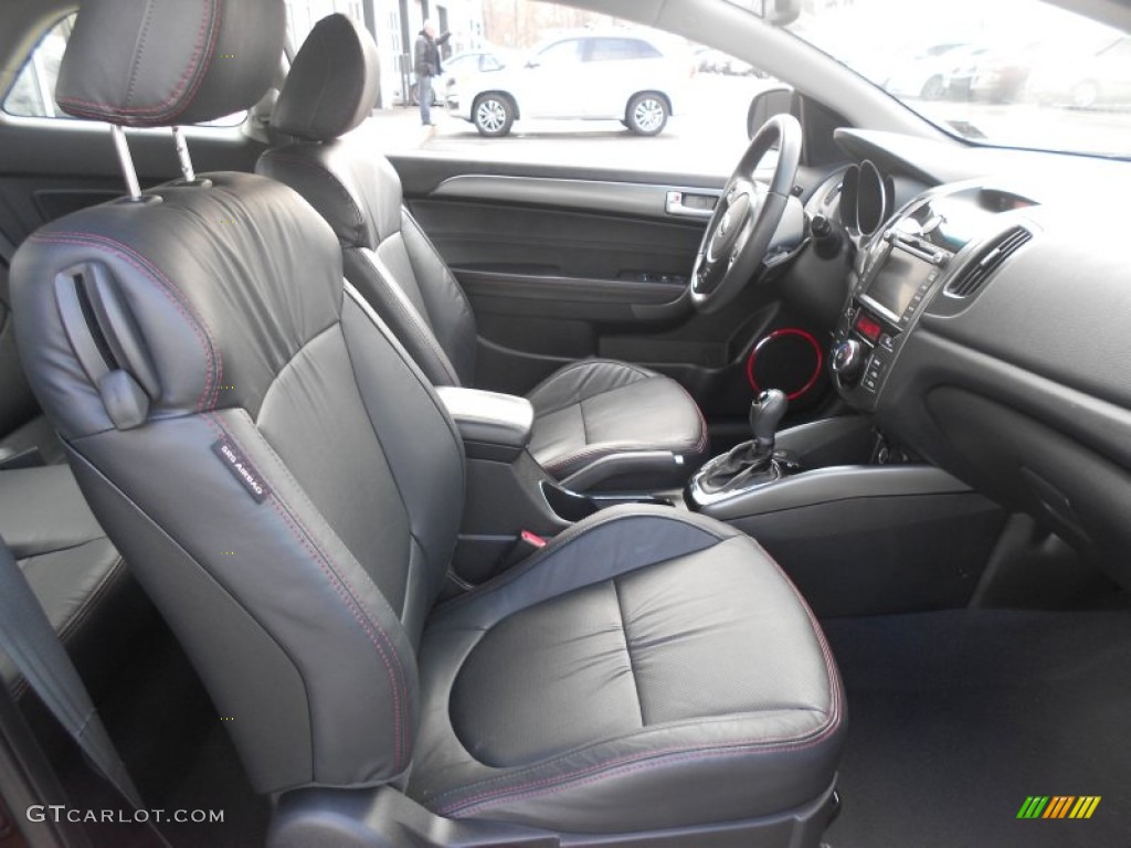 Black Interior 2012 Kia Forte Koup Sx Photo 76893077