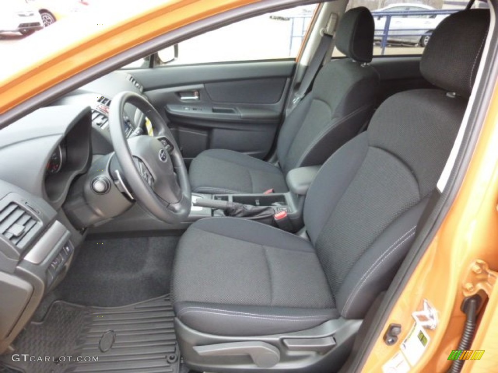 Black Interior 2013 Subaru XV Crosstrek 2.0 Premium Photo #76893117