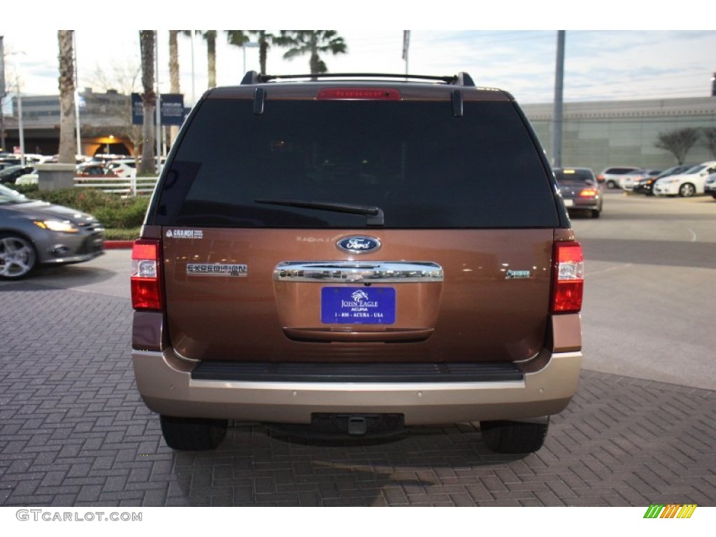 2011 Expedition XLT - Golden Bronze Metallic / Camel photo #4