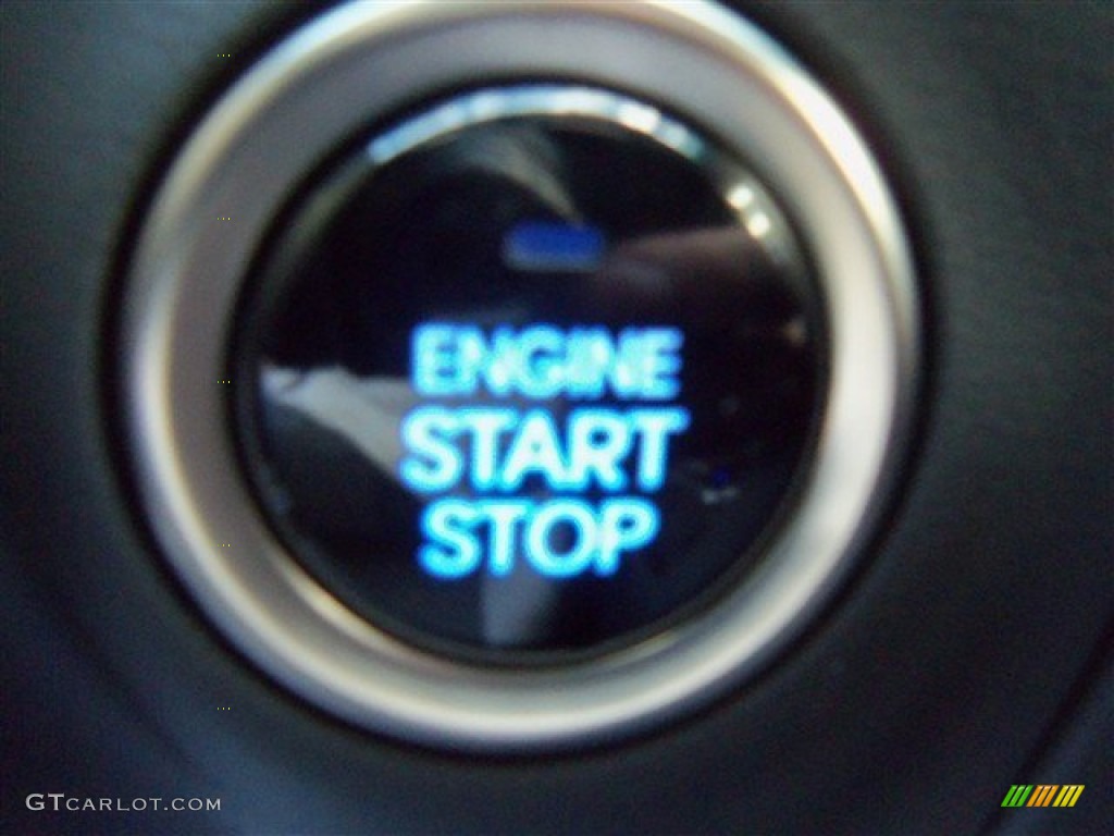 2013 Genesis Coupe 2.0T Premium - Parabolica Blue / Gray Leather/Gray Cloth photo #16