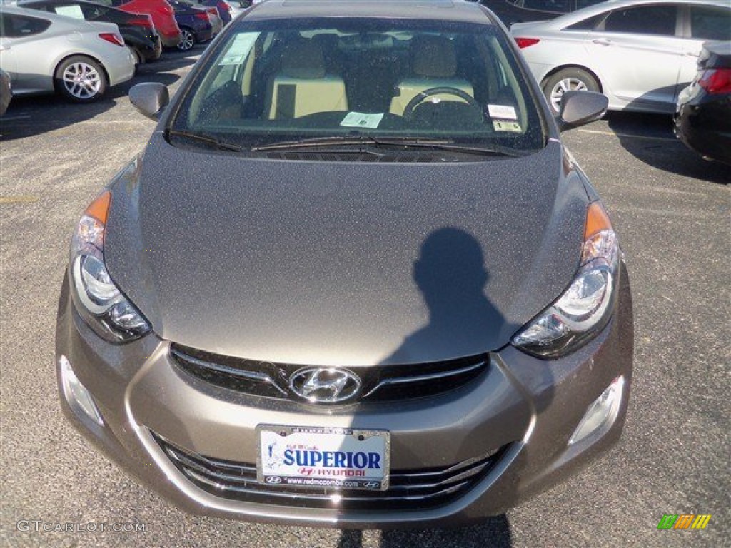 2013 Elantra Limited - Desert Bronze / Beige photo #1