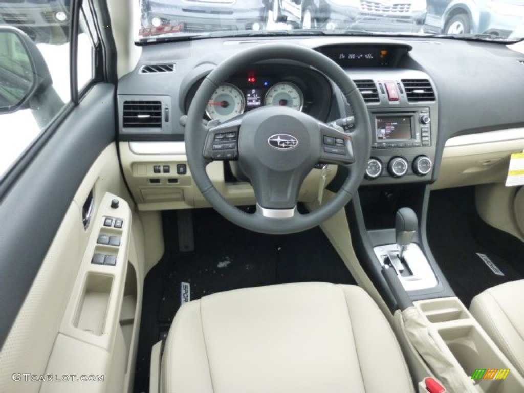 2013 Subaru Impreza 2.0i Sport Limited 5 Door Ivory Dashboard Photo #76893882