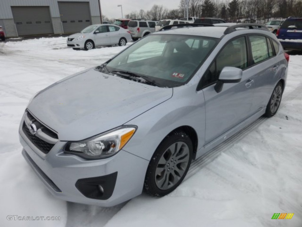 Ice Silver Metallic 2013 Subaru Impreza 2.0i Sport Limited 5 Door Exterior Photo #76894029