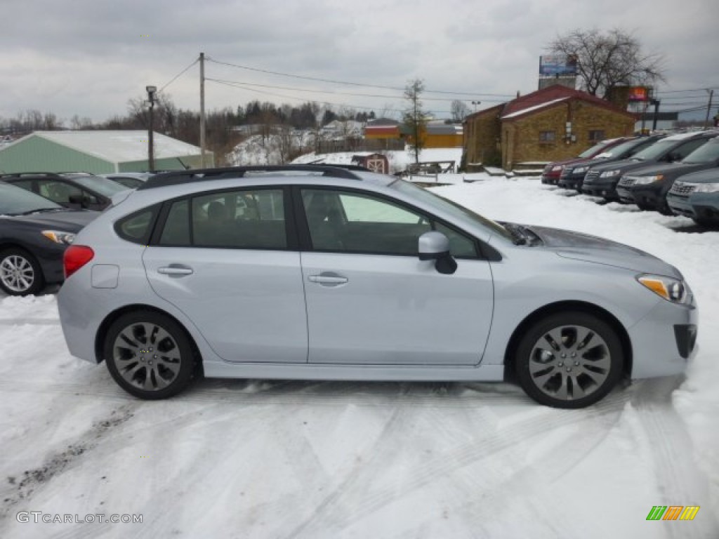 Ice Silver Metallic 2013 Subaru Impreza 2.0i Sport Limited 5 Door Exterior Photo #76894110