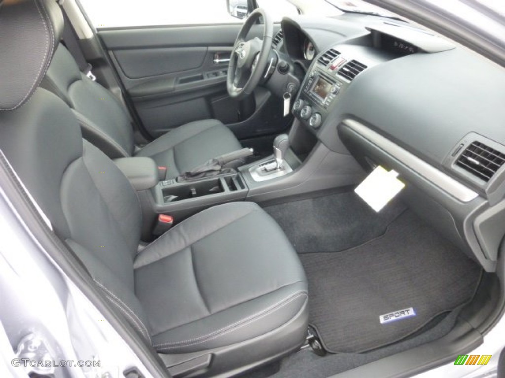 Black Interior 2013 Subaru Impreza 2.0i Sport Limited 5 Door Photo #76894151