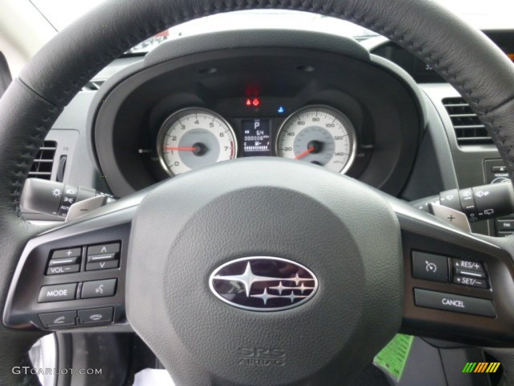 2013 Subaru Impreza 2.0i Sport Limited 5 Door Black Steering Wheel Photo #76894294