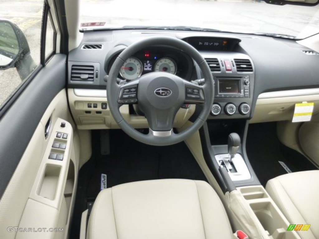 2013 Subaru Impreza 2.0i Sport Limited 5 Door Ivory Dashboard Photo #76894602