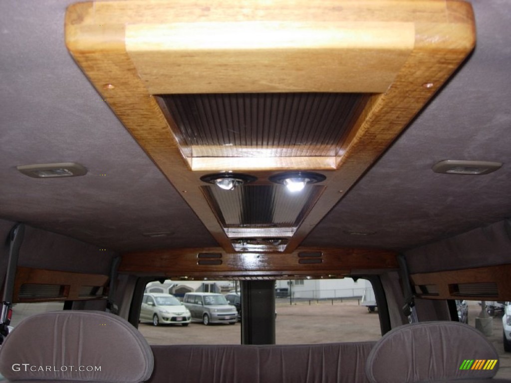 1997 Chevy Van G1500 Passenger Conversion - Light Stellar Blue Metallic / Neutral Beige photo #20