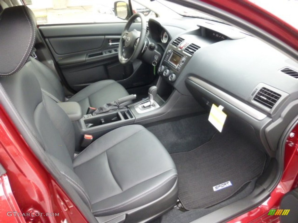 Black Interior 2013 Subaru Impreza 2.0i Sport Limited 5 Door Photo #76894875