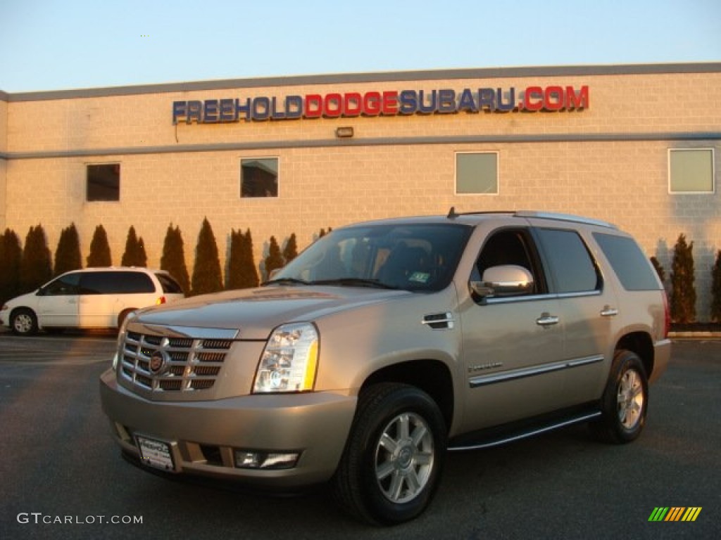 2007 Escalade AWD - Gold Mist / Ebony/Ebony photo #1