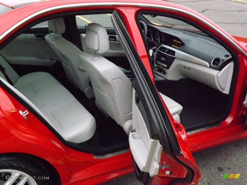 Ash Interior 2012 Mercedes-Benz C 250 Sport Photo #76895097