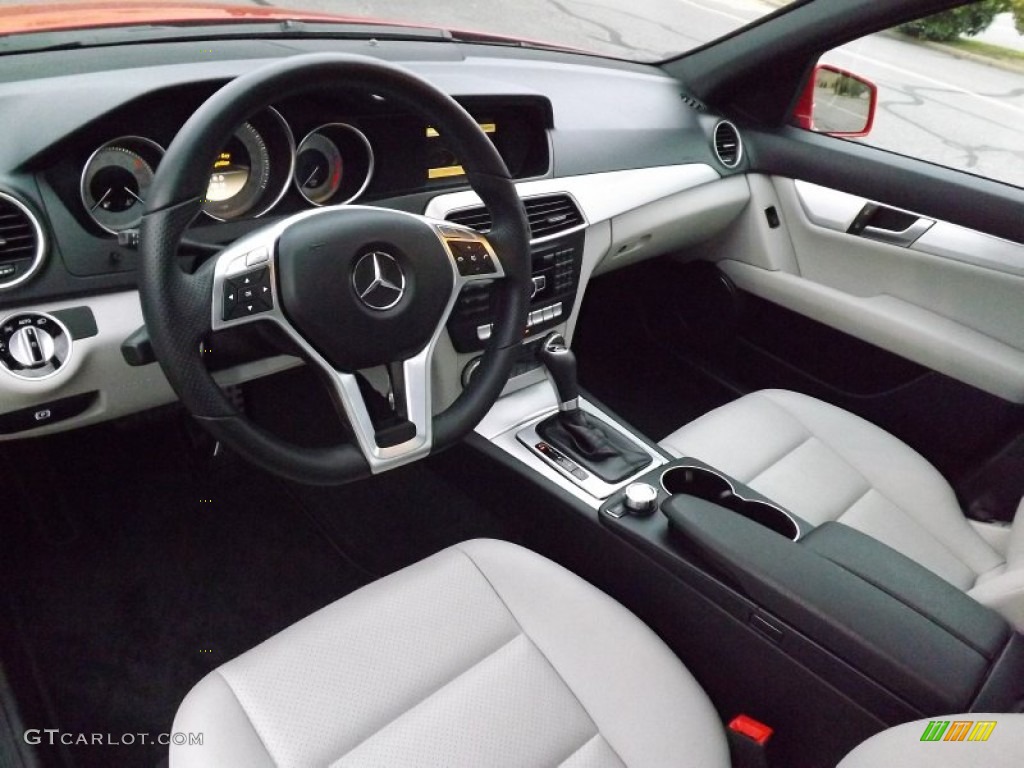 Ash Interior 2012 Mercedes-Benz C 250 Sport Photo #76895181